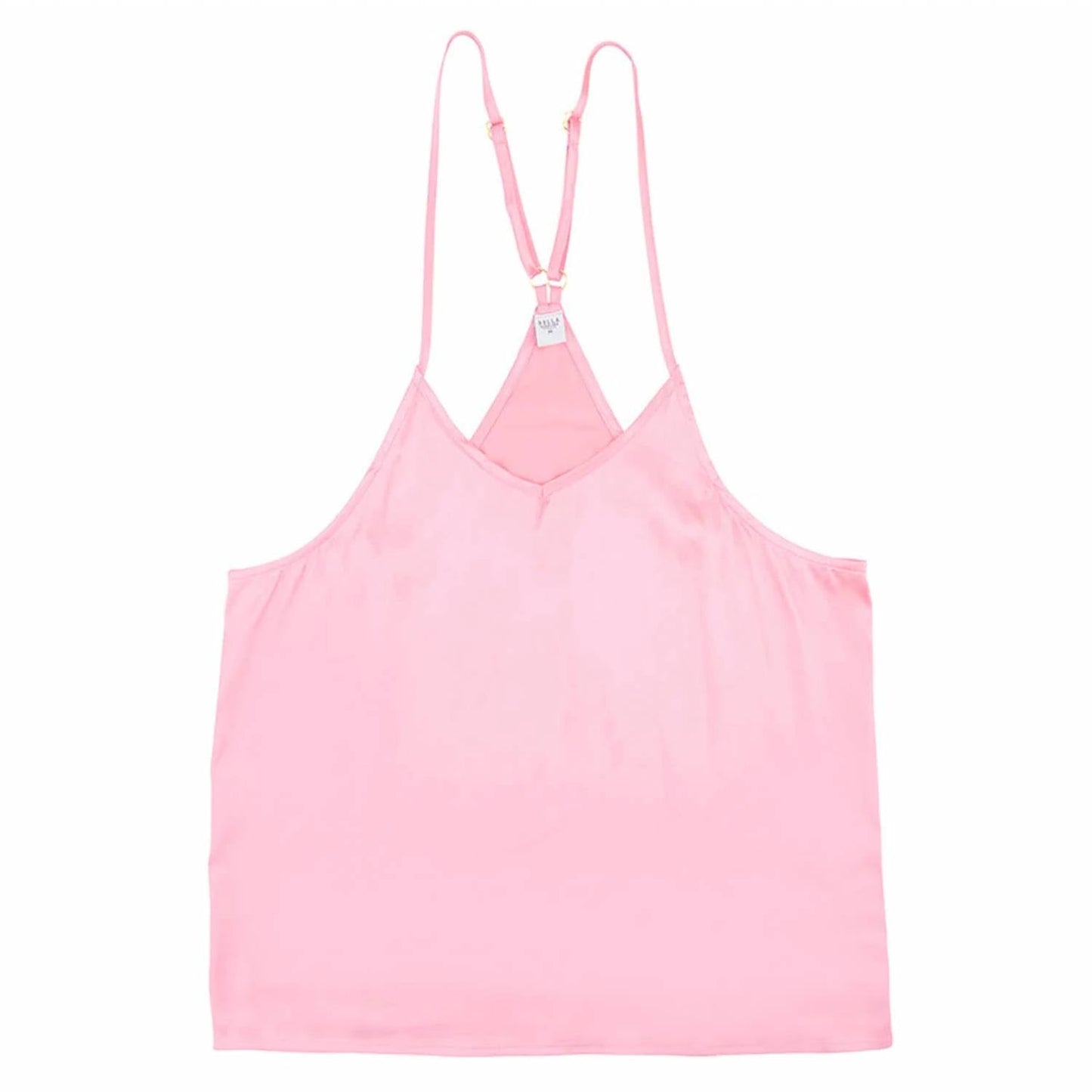 Bella Sleep + Spa - Satin Cami Pajama Set With Ruffle Shorts