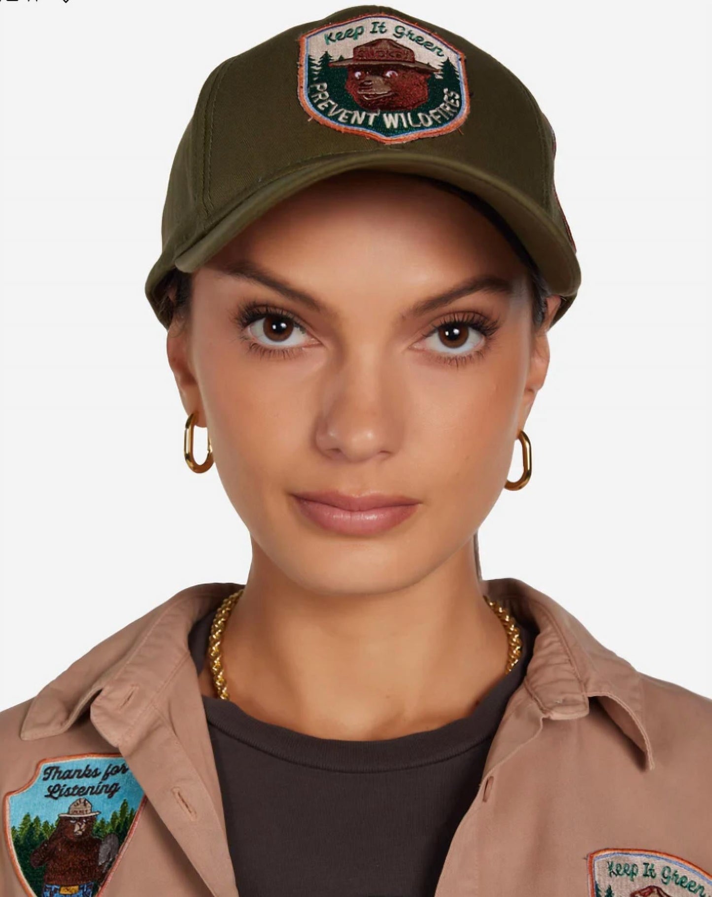 Lauren Moshi - Bay Smokey Bear Cap