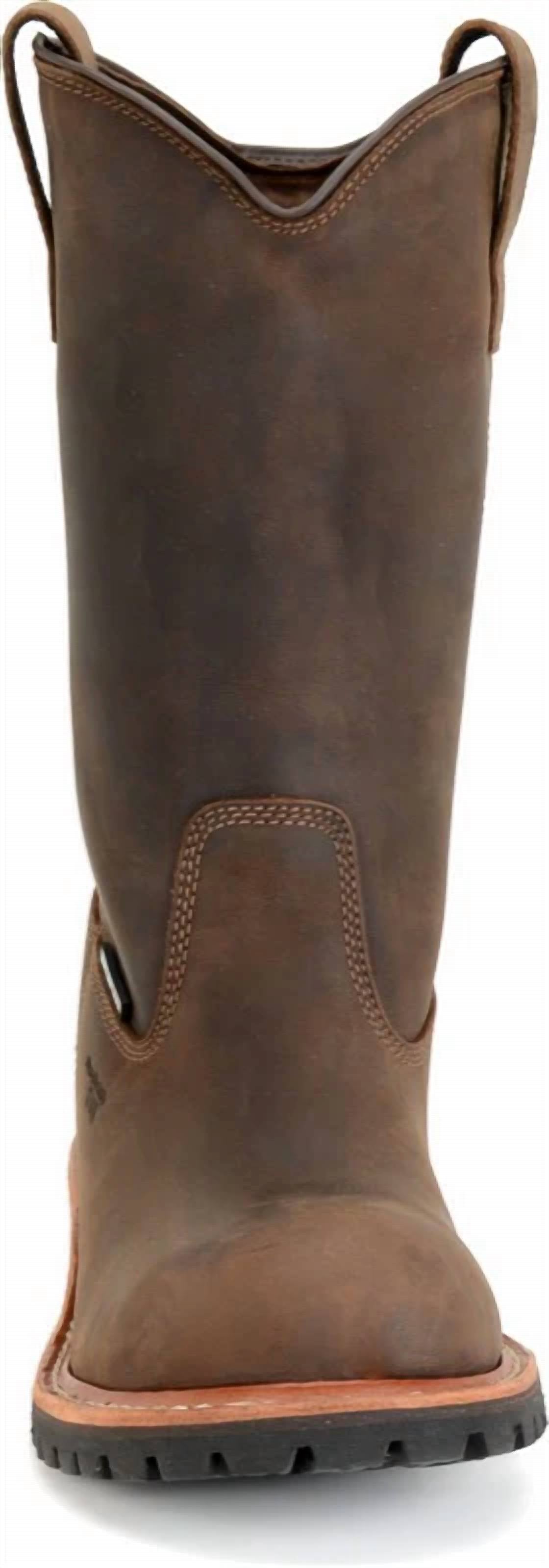 Carolina - Men's 12in Waterproof Composite Wellington Logger