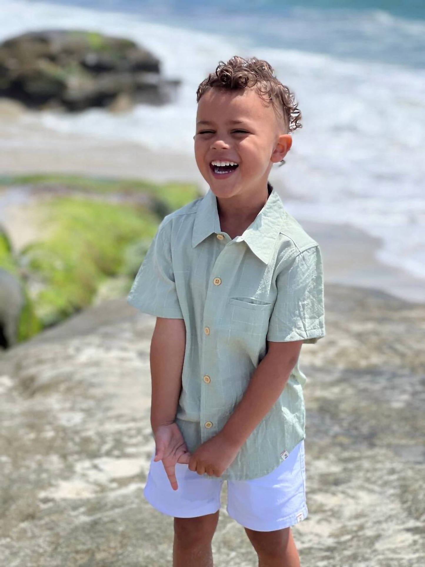 Boy's Newport Button Down Shirt