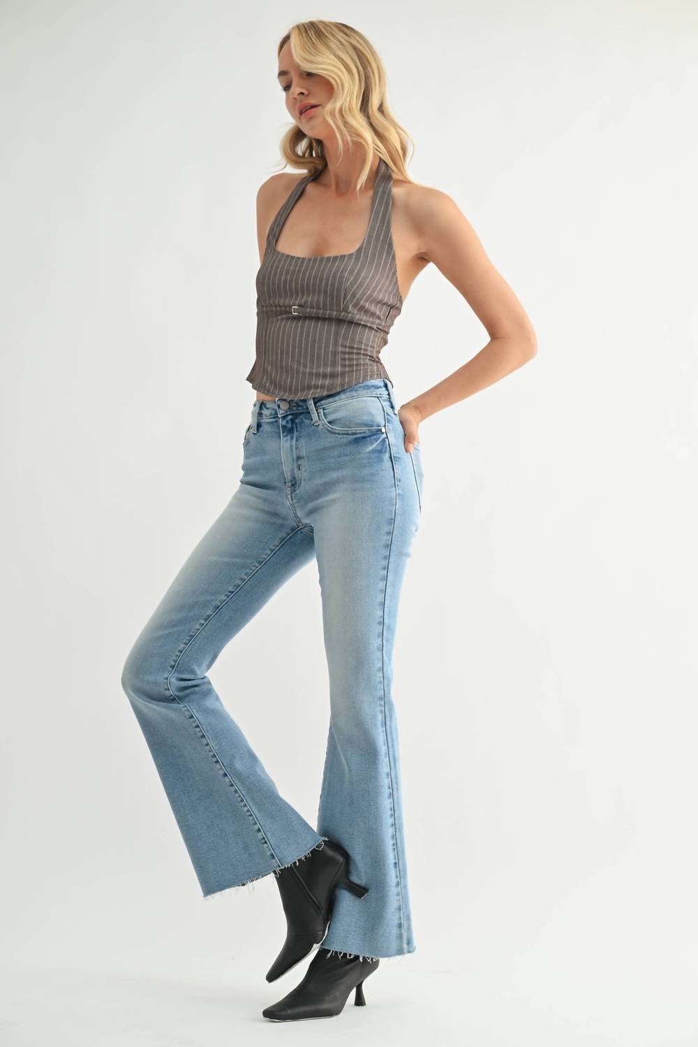 Jbd. - Mid Rise Straight Bootcut Denim