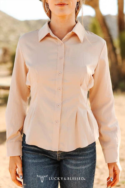 Lucky & Blessed - Mercedes Western Button-down Shirt