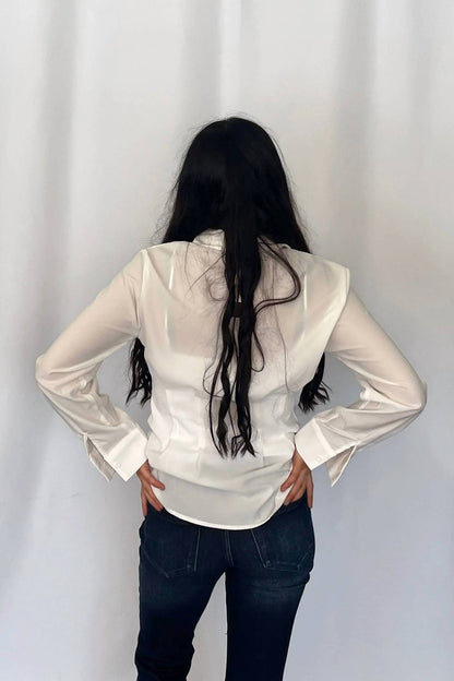 Lucky & Blessed - Long Sleeve Western Button-down Shirt