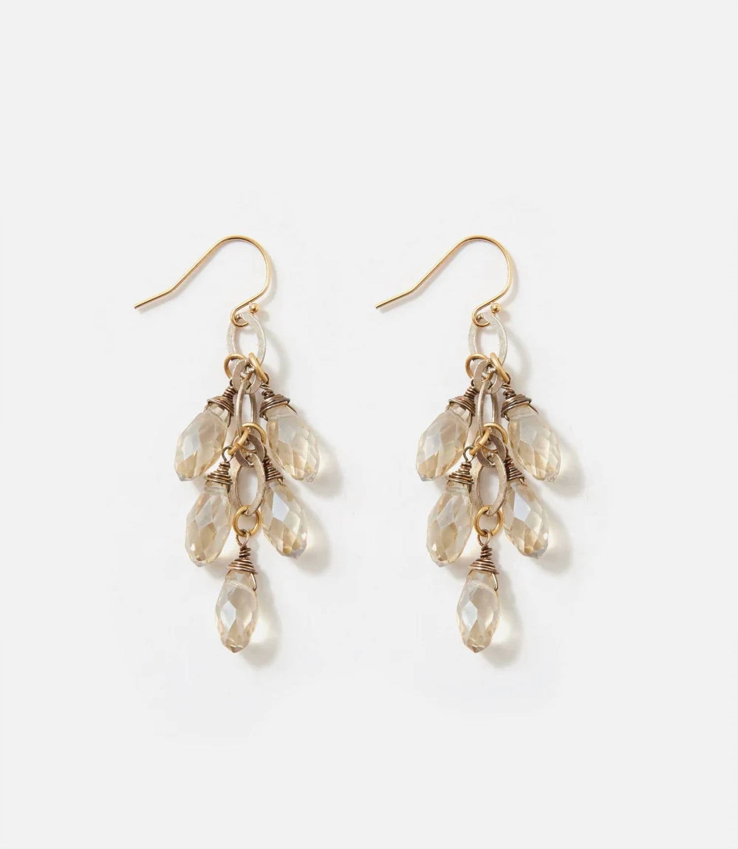 Anne Vaughan - Women's Crystal Cluster Earrings