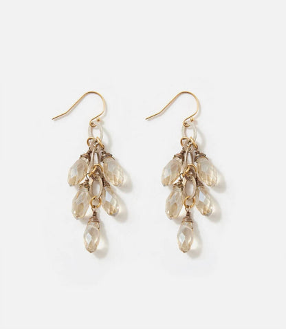 Anne Vaughan - Women's Crystal Cluster Earrings