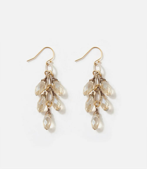 Anne Vaughan - Women's Crystal Cluster Earrings