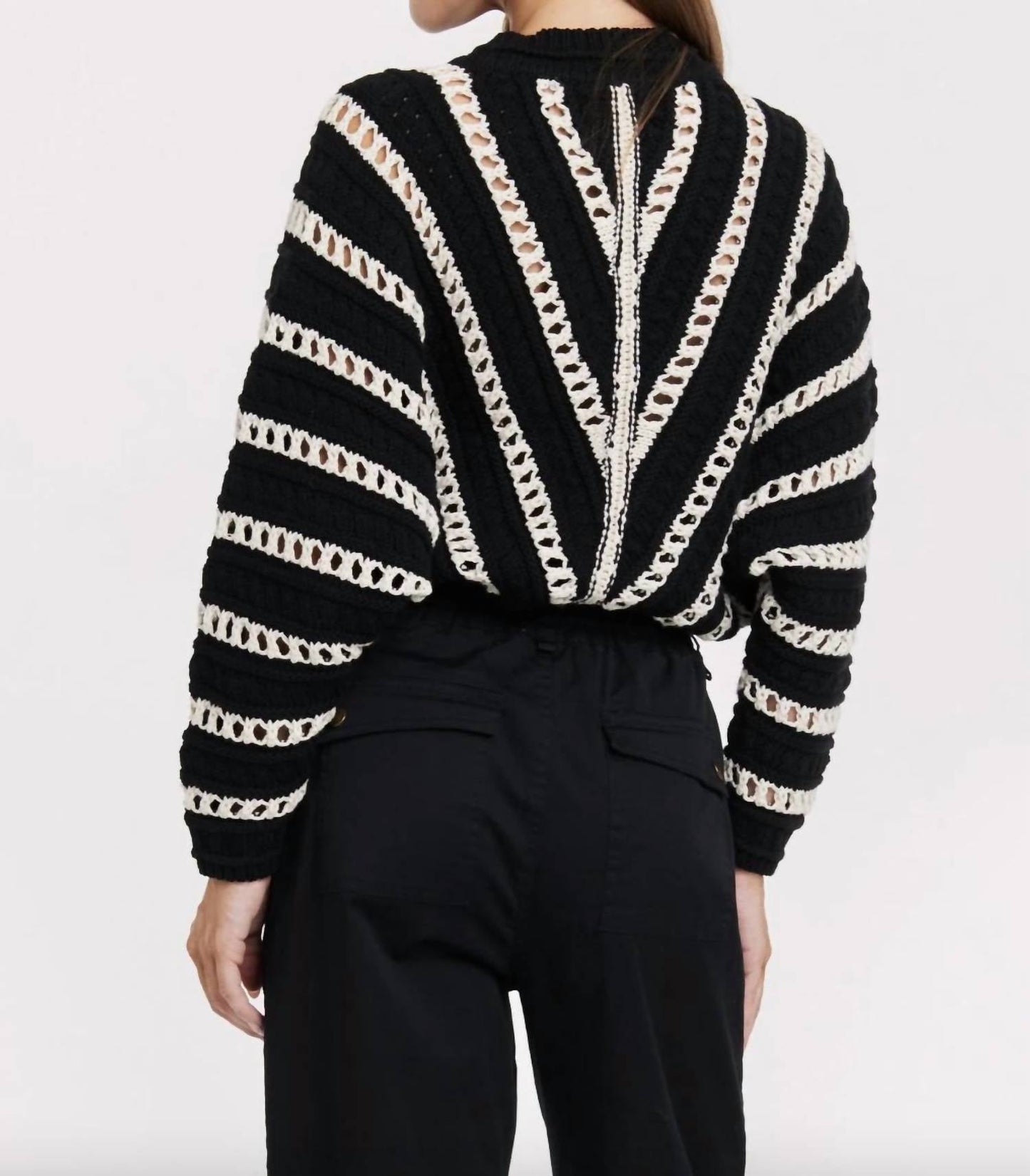 Another Love - Havana Dolman Sleeve Crochet Sweater