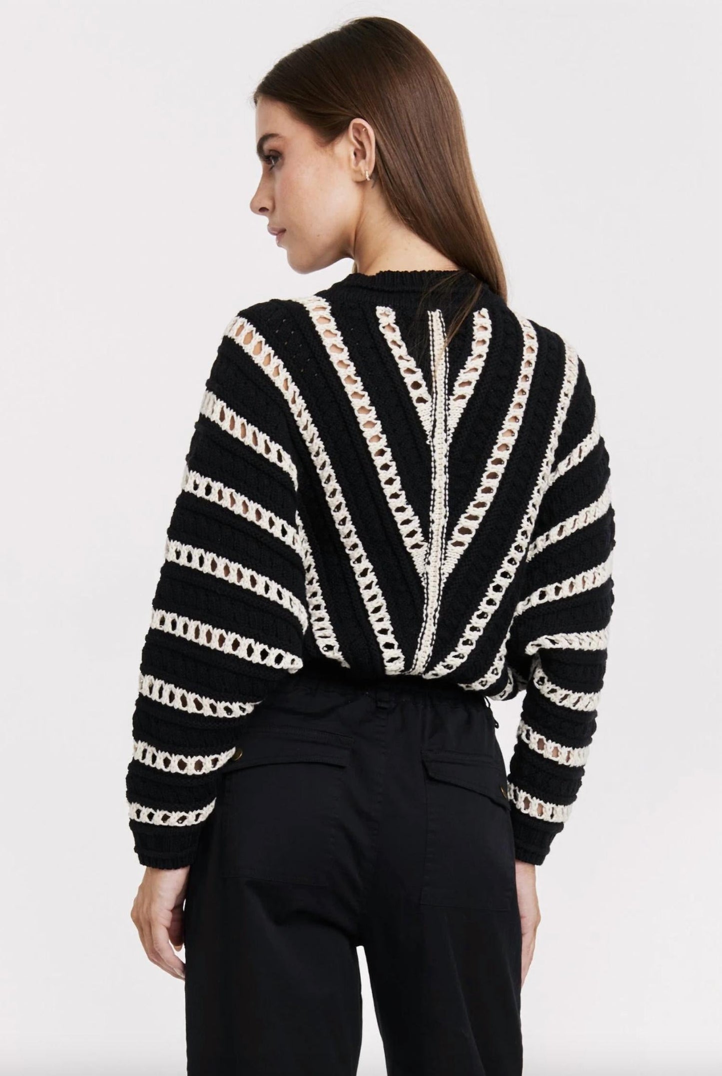 Another Love - Havana Dolman Sleeve Crochet Sweater