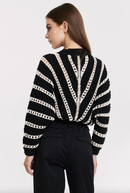 Another Love - Havana Dolman Sleeve Crochet Sweater