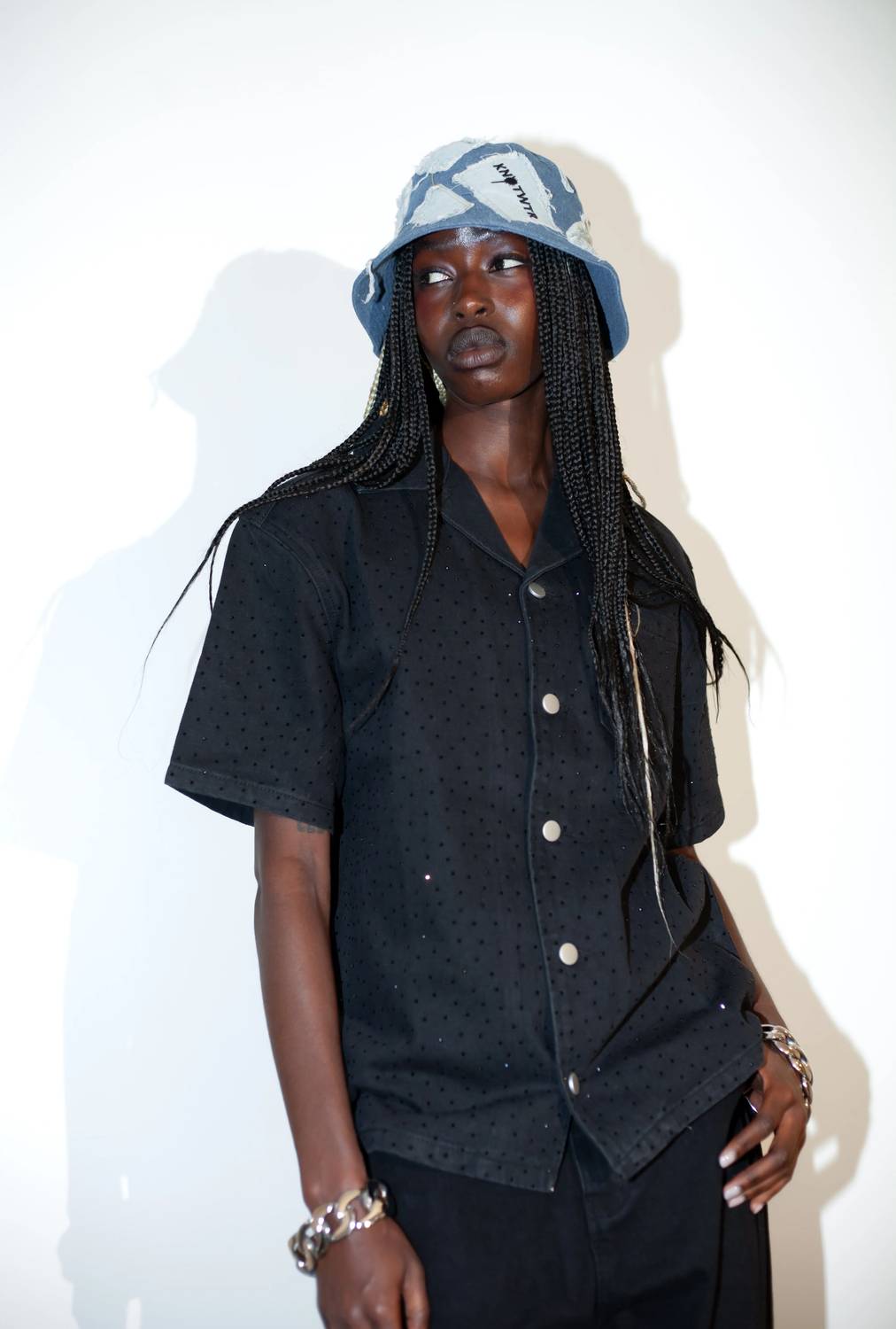 Knotwtr - Crystal Denim Button Down Shirt