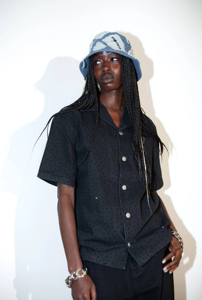Knotwtr - Crystal Denim Button Down Shirt