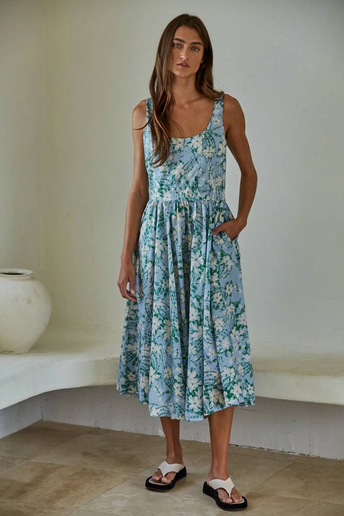 By Together - Floral Sleeveless Dress