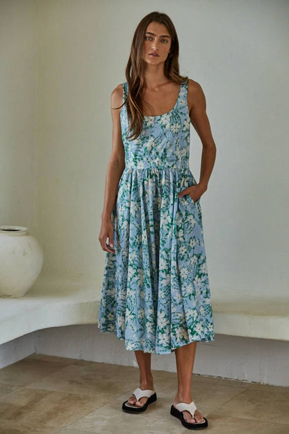 By Together - Floral Sleeveless Dress