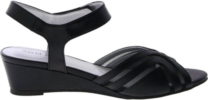 David Tate - Women's Admire Lizard Print Sandals