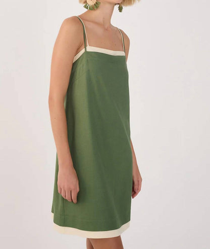Dress To - Contrast Layered Mini Dress