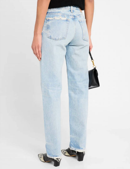 Moussy - Wildwood Straight Low Rise Jeans