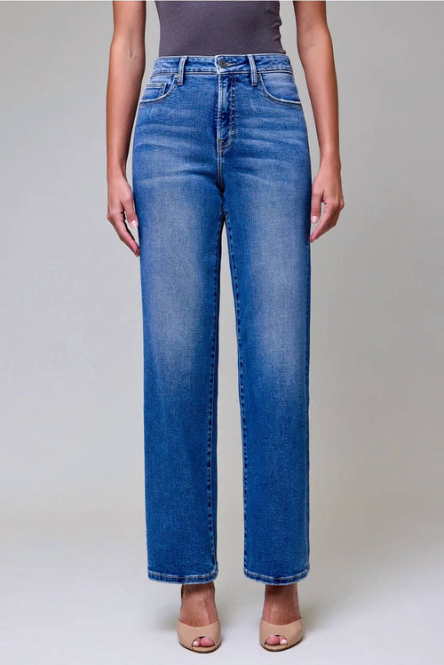 Hidden - Ella High Rise Classic Straight Jeans