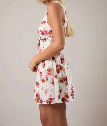 Le Lis - OPEN BACK LOW WAIST MINI DRESS