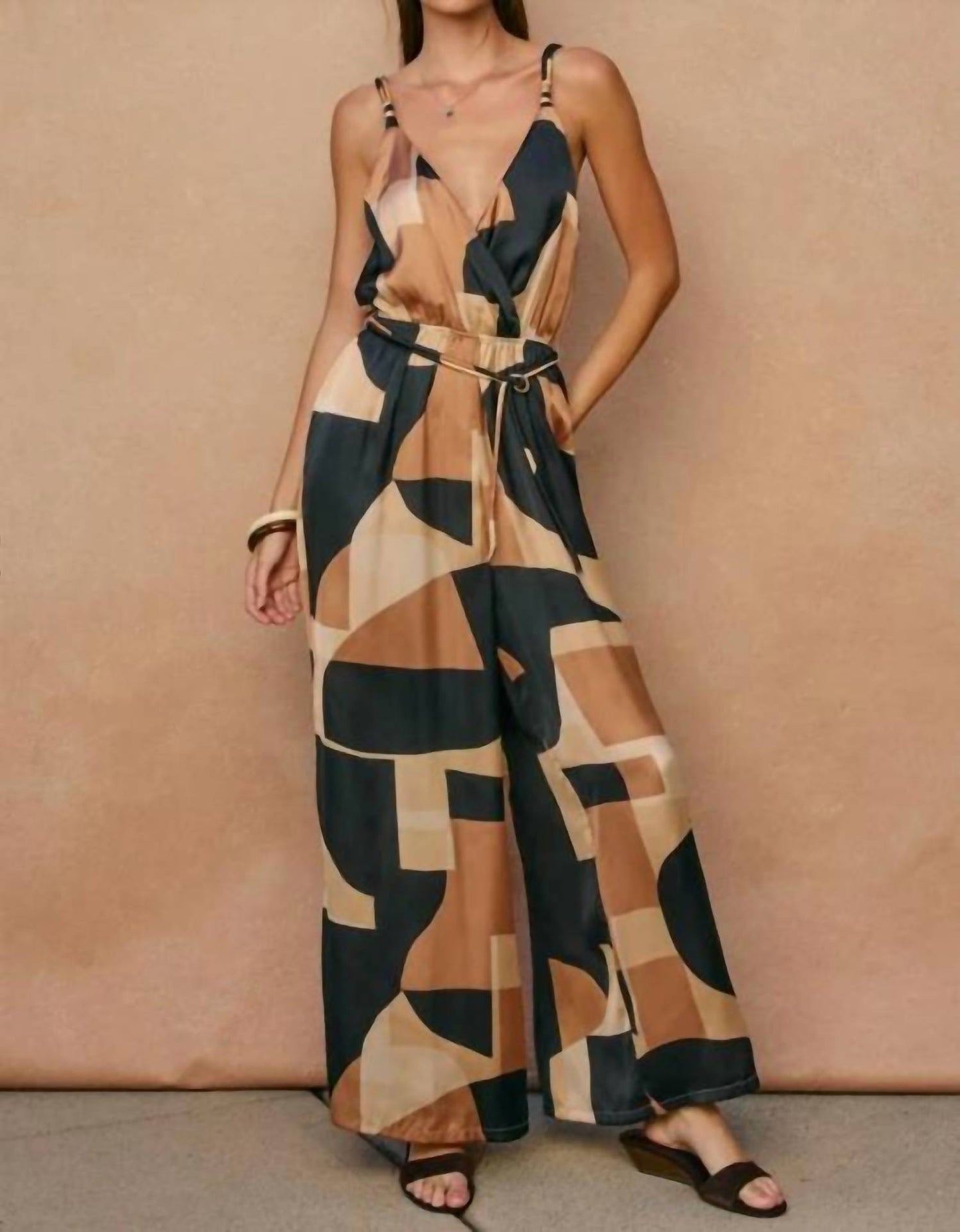 Dress Forum - First Class Surplice Jumpsuit