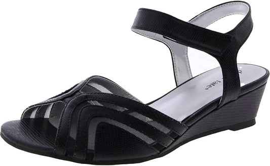 David Tate - Women's Admire Lizard Print Sandals