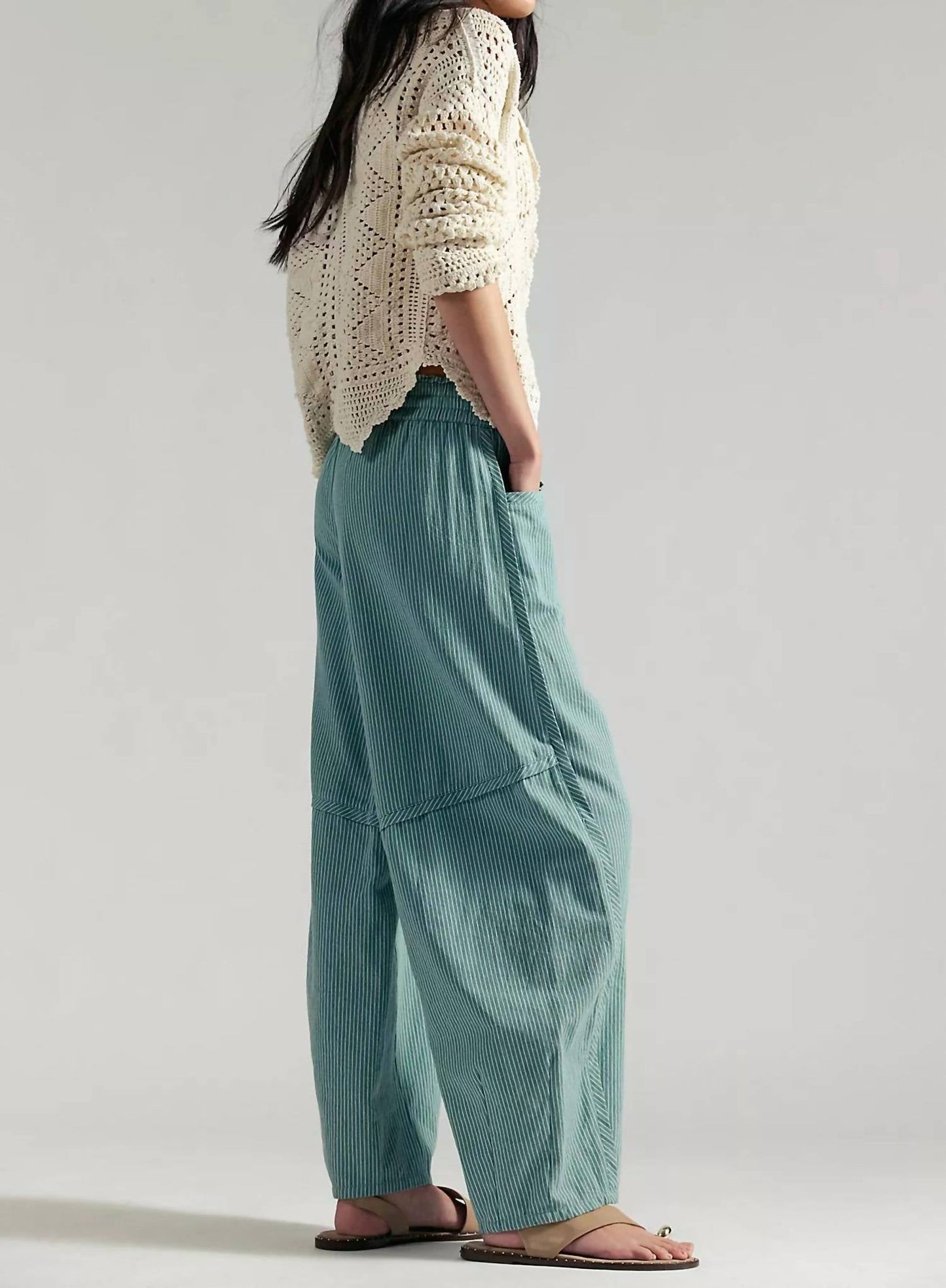 Free People - Something Good Pull-on Barrel Pants