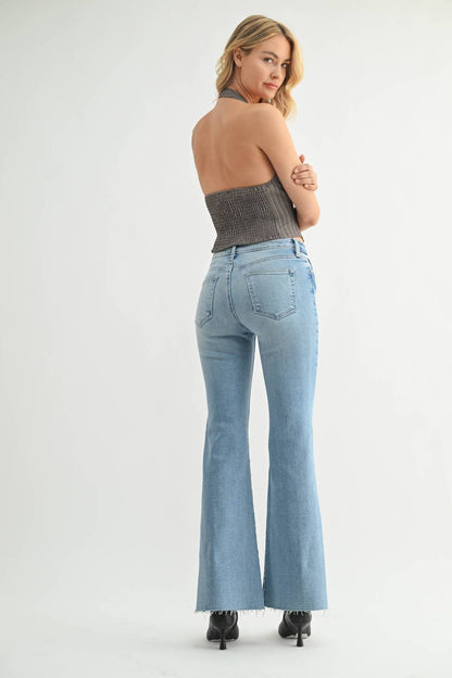 Jbd. - Mid Rise Straight Bootcut Denim