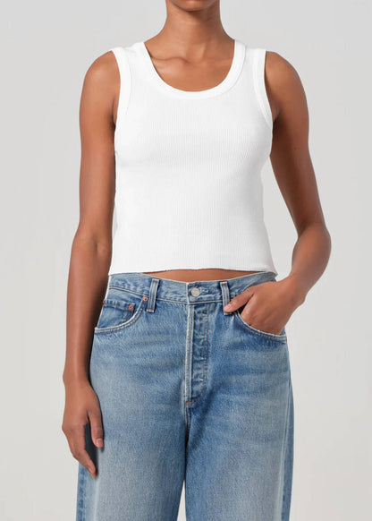 Agolde - Shrunken Poppy Tank Top