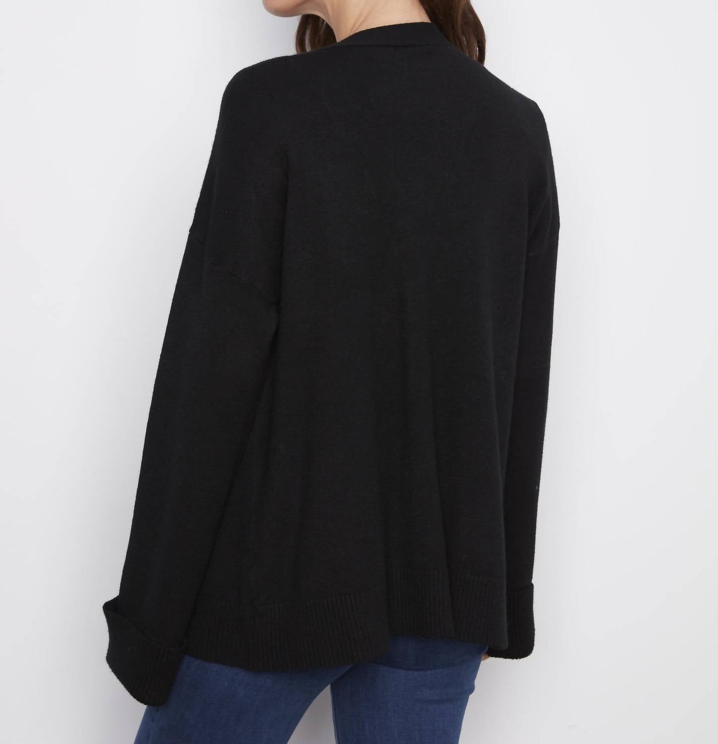 Charlie B - Long Sleeve Cardigan With Patch Pockets