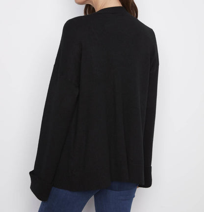 Charlie B - Long Sleeve Cardigan With Patch Pockets