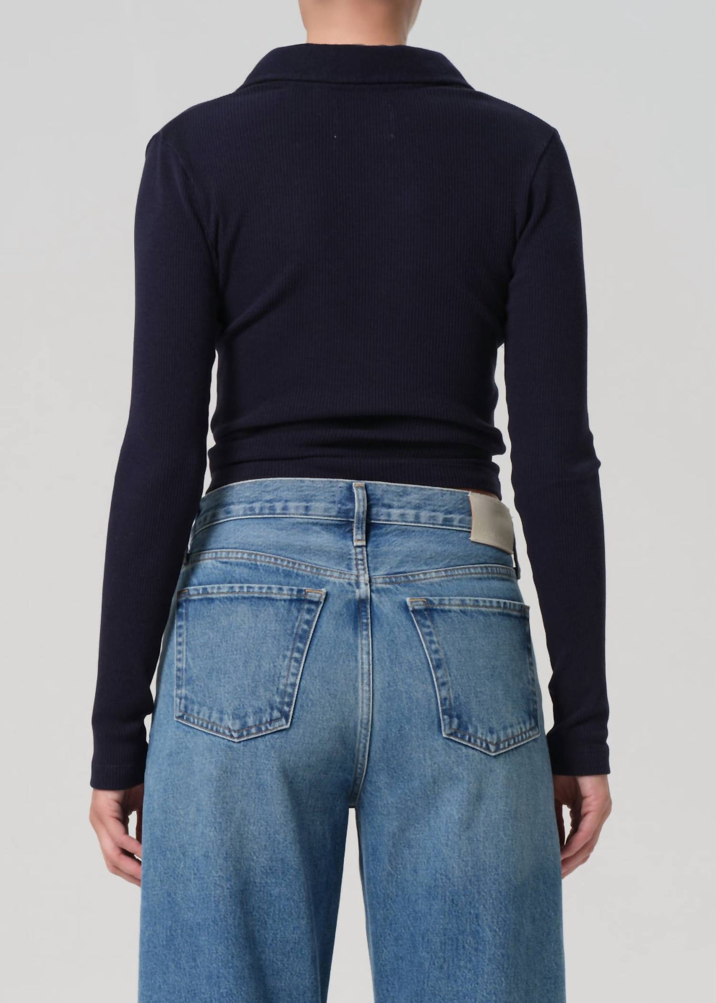 Citizens Of Humanity - Long Sleeve 60's Polo Top