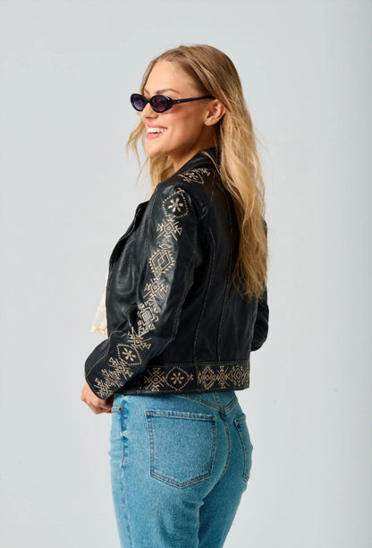Mauritius - Cora Rf Leather Jacket