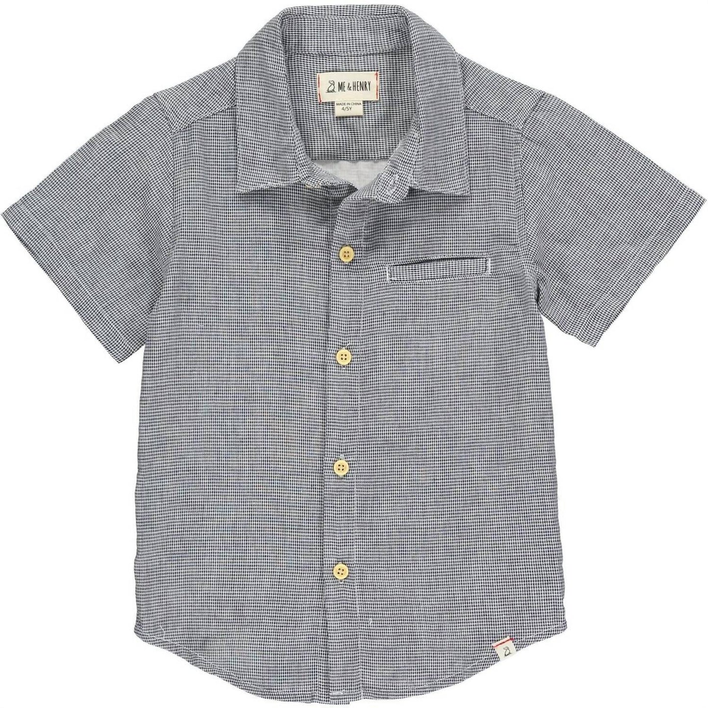 Me & Henry - Boy's Newport Button Down Shirt