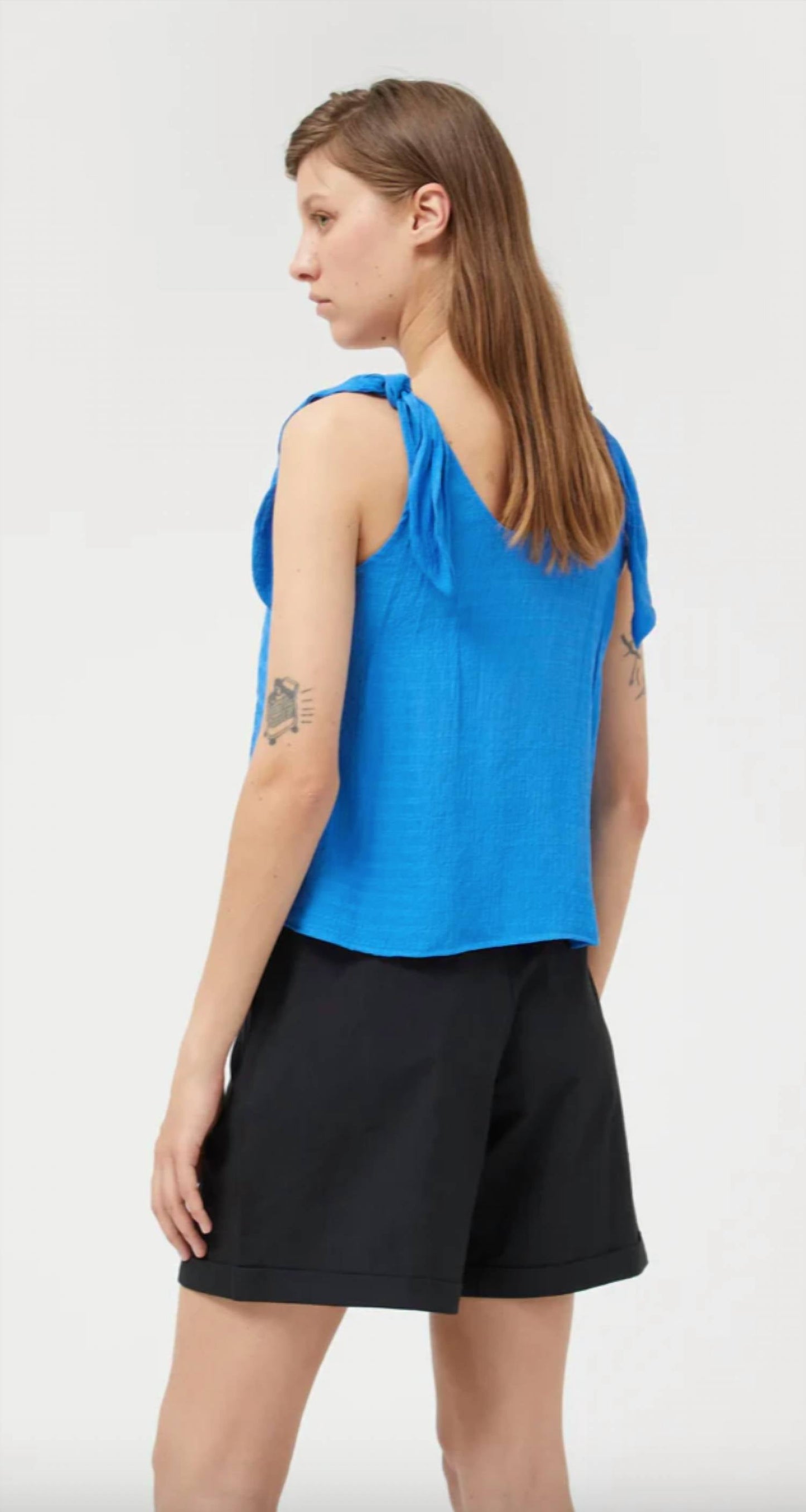 Compania Fantastica - Textured Crepe Top