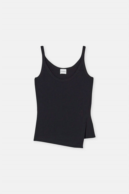 Closed - Tank Top With Slit