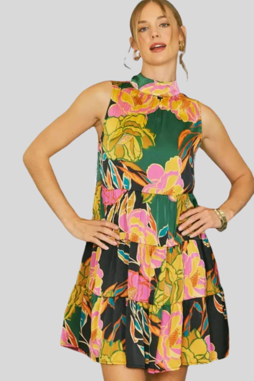 Illa Illa - Silky Ruffle Dress