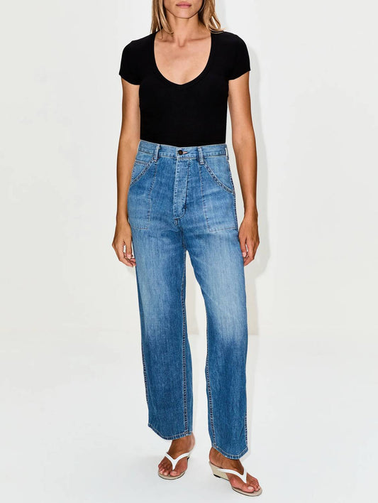 Nili Lotan - Whitney Patch-pocket Jeans