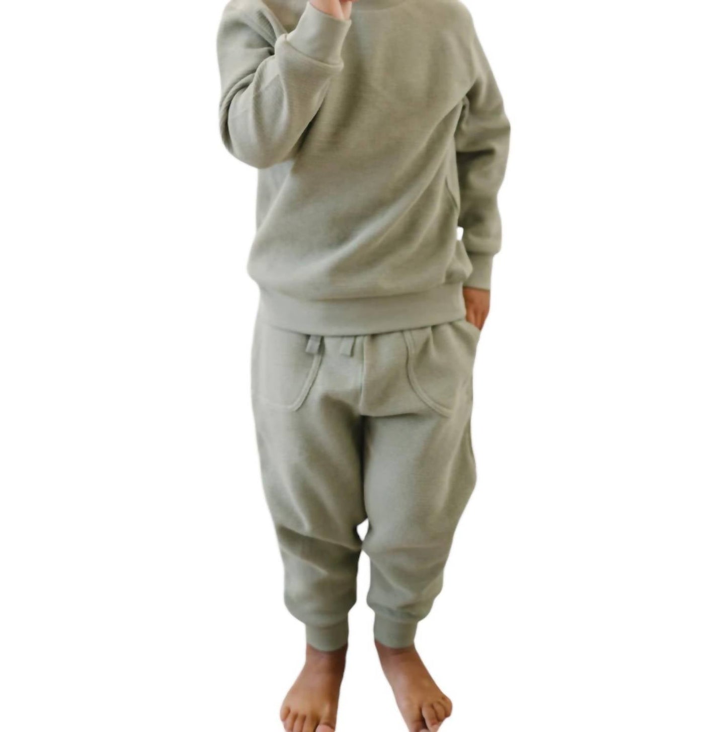 Henry Drew Collection - Kid's Waffle Slouch Set