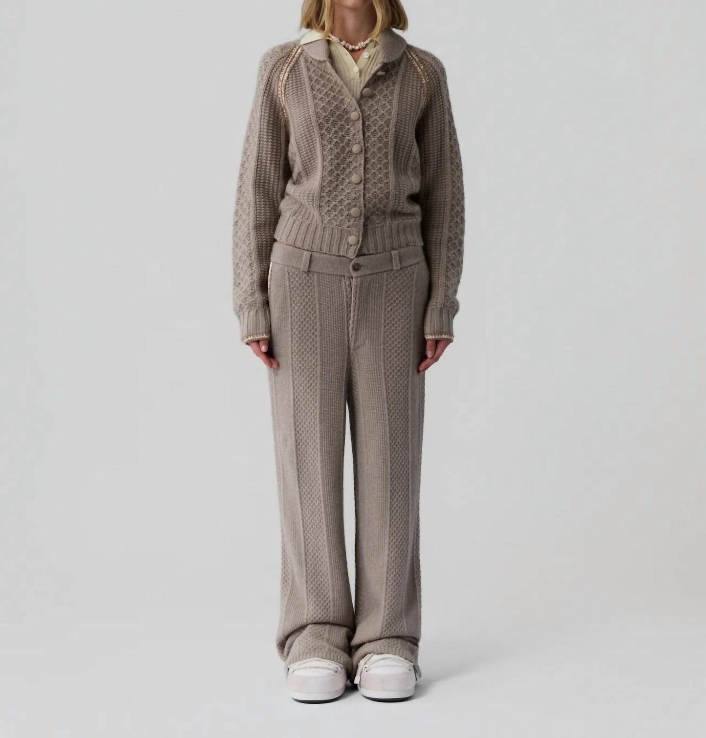Guest In Residence - Tailored Cable Trouser