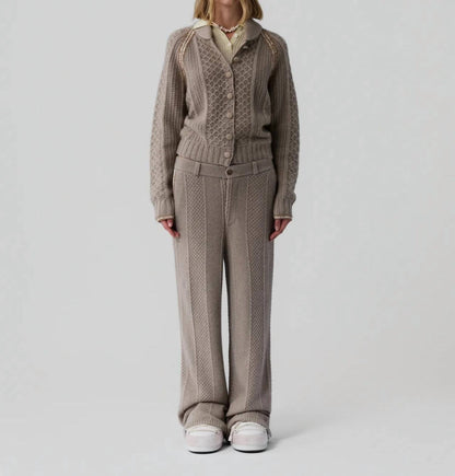 Guest In Residence - Tailored Cable Trouser