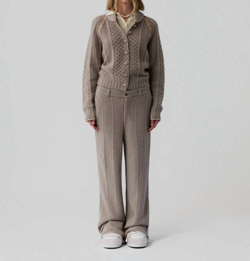 Guest In Residence - Tailored Cable Trouser
