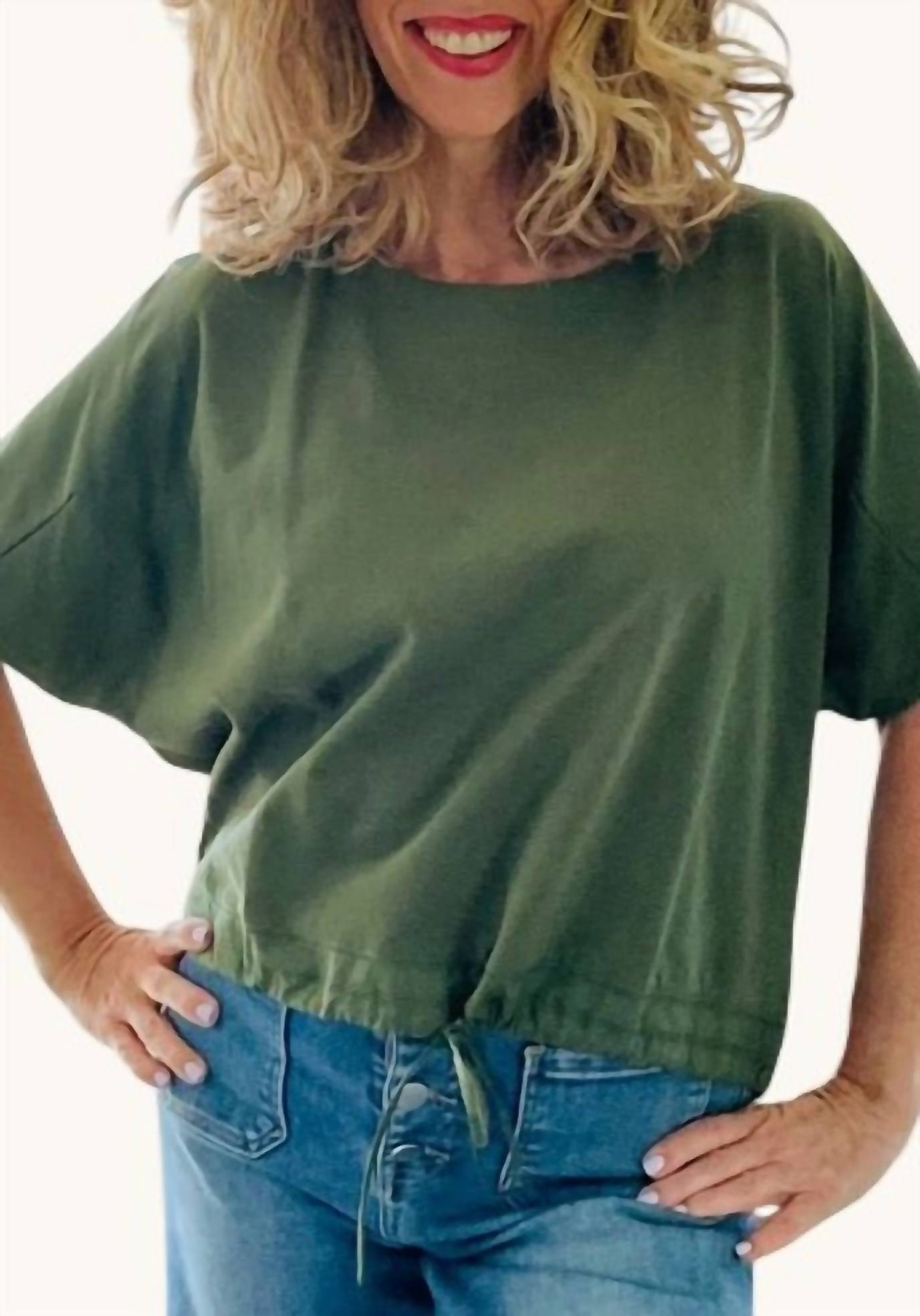 Entro - Relaxed Short Sleeve Top