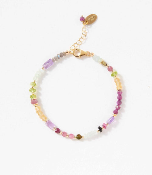 Anne Vaughan - Women's Gemstone Collage Bracelet