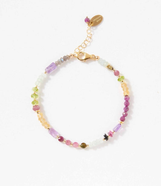 Anne Vaughan - Women's Gemstone Collage Bracelet