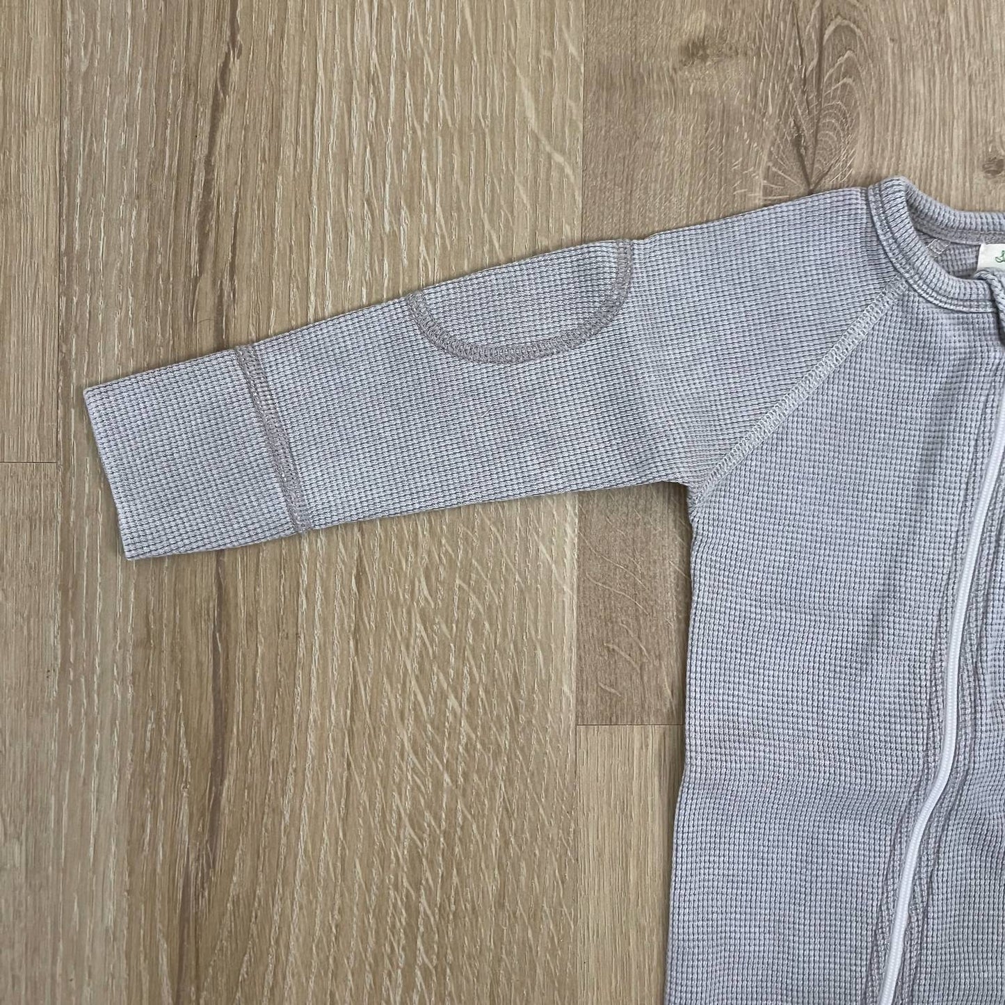 Kid's Waffle Zip Romper
