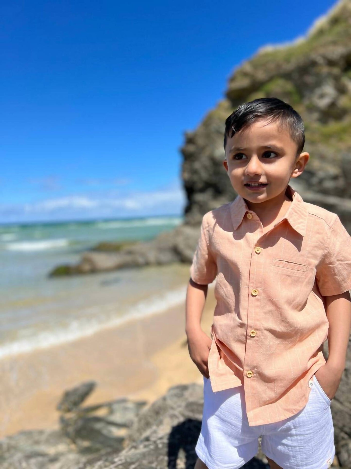 Boy's Newport Button Down Shirt