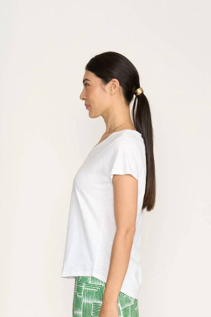 Foil - Short Sleeved V-neck Tee