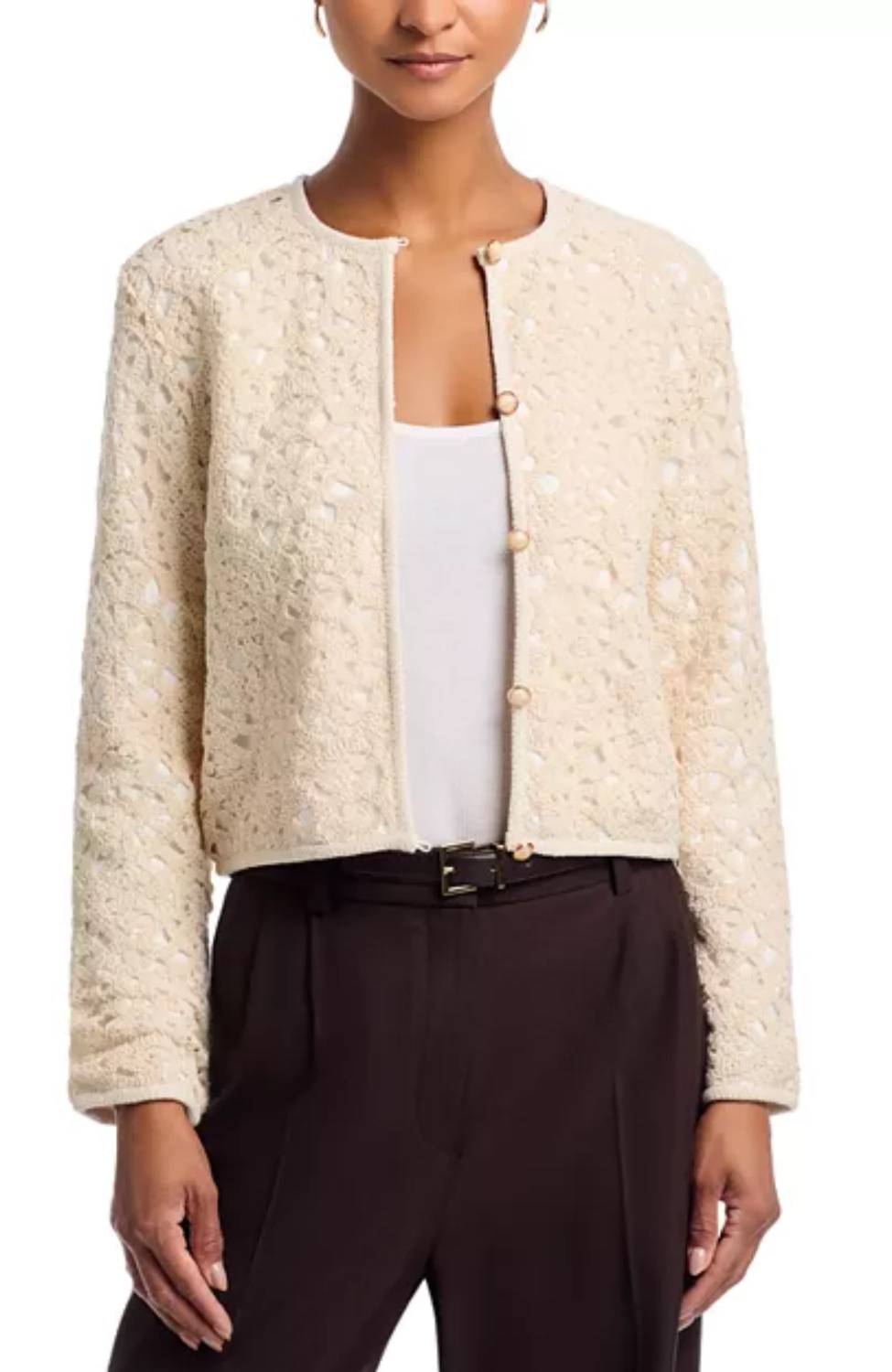 French Connection - Geo Shell Textured Jacket
