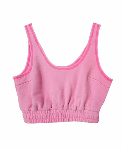 Bucketlist - Women's Terry Tank Top & Shorts Set