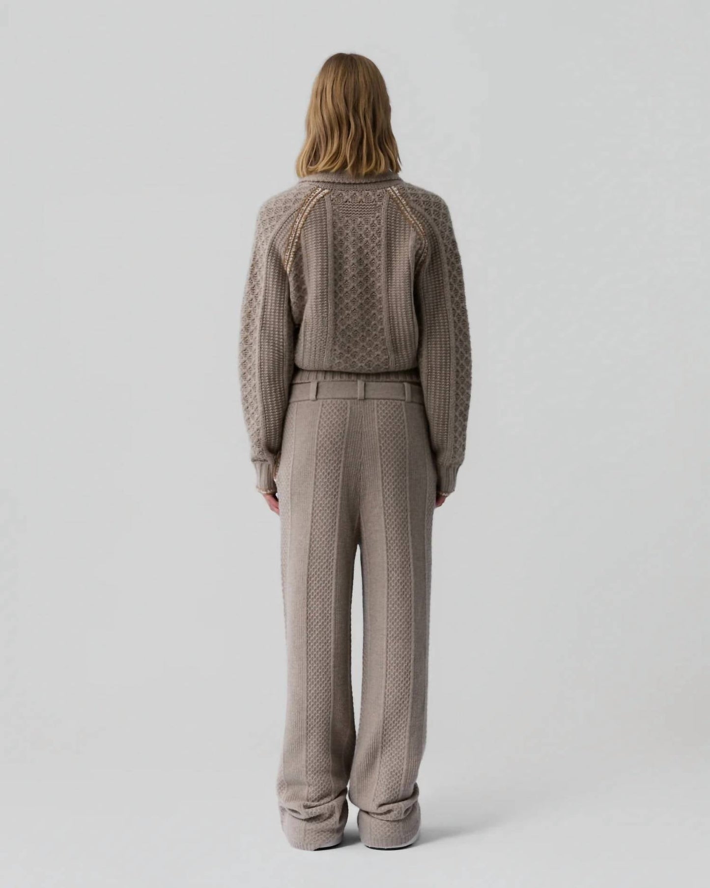 Guest In Residence - Tailored Cable Trouser