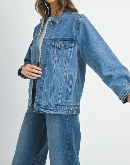 Just Black Denim - Oversized Denim Jacket